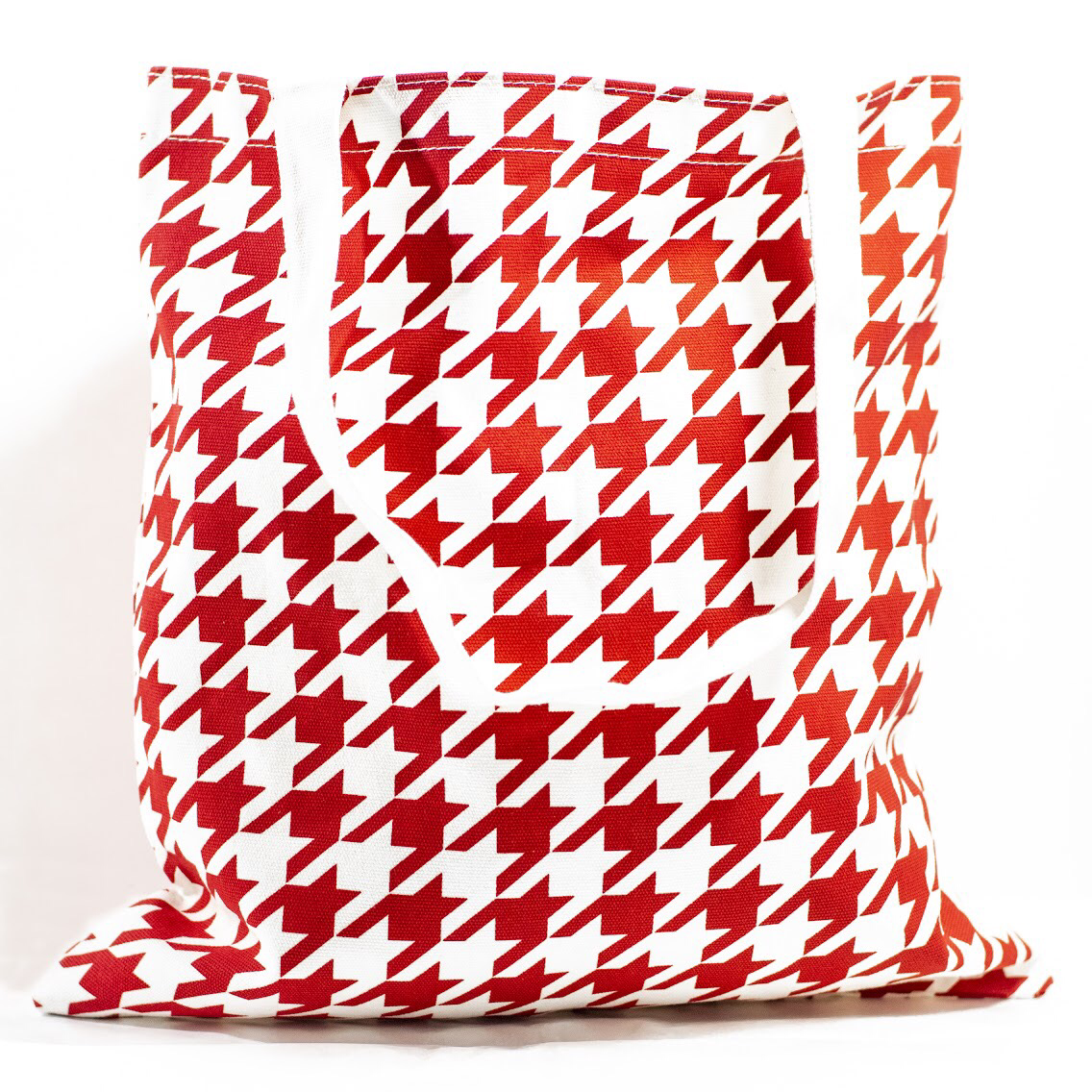 Time and Tru Women's Houndstooth Mini Tote Bag